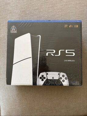 RS5 White Wireless Gaming Console – White